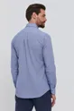 modrá Bavlnená košeľa Emanuel Berg