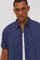 Levi's Koszula bawełniana wzorzyste niebieski 86627.0031