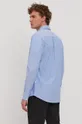 μπλε Βαμβακερό πουκάμισο Boss