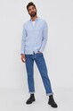 Odzież Tommy Hilfiger Koszula MW0MW17646.4891 niebieski