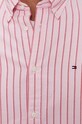 Tommy Hilfiger Koszula bawełniana MW0MW17558.4891 różowy SS21