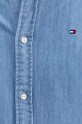 Tommy Hilfiger Koszula bawełniana jeansowa MW0MW17584.4891 niebieski SS21