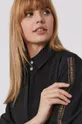 czarny Karl Lagerfeld Koszula bawełniana 211W1600