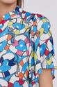 Srajca Love Moschino W.C.E08.00.T.109A modra SS21