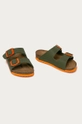 Birkenstock - Gyerek papucs Arizona Kids zöld