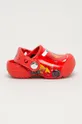 червоний Crocs - Дитячі шльопанці Для хлопчиків