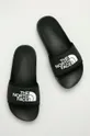 black The North Face sliders