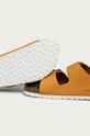 Birkenstock - Klapki skórzane Arizona Cholewka: Skóra naturalna, Wnętrze: Skóra zamszowa, Podeszwa: Materiał syntetyczny