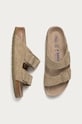 Birkenstock - Παντόφλες σουέτ Arizona πράσινο 1019088