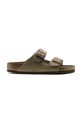 Παντόφλες σουέτ Birkenstock Arizona BS φλατ μπεζ 951303