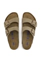 Semišové pantofle Birkenstock Arizona 951303 béžová
