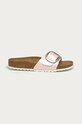 Birkenstock - Klapki Madrid Big Buckle imitacja skóry licowej różowy 1018773