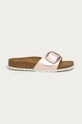 pink Birkenstock sliders Madrid Big Buckle Women’s