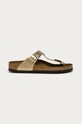 Birkenstock infradito Gizeh flat oro 1016108