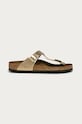 Šľapky Birkenstock Gizeh plochý zlatá 1016108