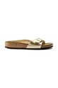 Παντόφλες Birkenstock Madrid φλατ χρυσαφί 1016107