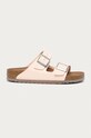 Pantofle Birkenstock Arizona imitace kůže růžová 1019635