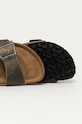 Kožené šľapky Birkenstock Arizona zelená 1019377