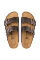 Birkenstock Arizona Natural Leather Dark Brown 51103 brown