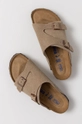 Birkenstock Klapki zamszowe Damski