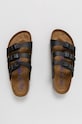 Šľapky Birkenstock Florida SFB 53013 čierna