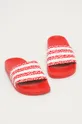 adidas Originals - Παντόφλες Adilette κόκκινο