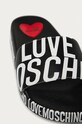 Love Moschino - Klapki JA28032G1CI12000 czarny