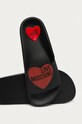 Love Moschino - Klapki czarny JA28042G1CI13000