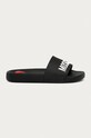 Love Moschino - Šľapky plochý čierna JA28052G1CI14000