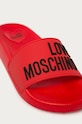 Love Moschino - Šľapky červená JA28052G1CI14500