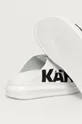Karl Lagerfeld Klapki skórzane KL62505.011 Cholewka: Skóra naturalna, Wnętrze: Materiał syntetyczny, Skóra naturalna, Podeszwa: Materiał syntetyczny