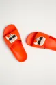 narancssárga Karl Lagerfeld papucs