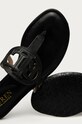 Lauren Ralph Lauren - Japonki skórzane 802840596001 czarny 802840596001