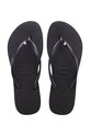 Žabky Havaianas SLIM CRYSTAL SW II plochý čierna 4145651.0090P