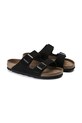 Încălțăminte Birkenstock papuci din piele Arizona SFB 951323 negru