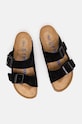 Παντόφλες σουέτ Birkenstock Arizona SFB μαύρο 951323