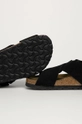 fekete Birkenstock - Velúr szandál Tulum SFB