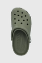 зелений Шльопанці Crocs Classic