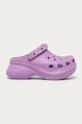 fioletowy Crocs Klapki Damski