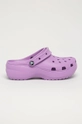 fialová Šľapky Crocs Classic Platform Clog Dámsky