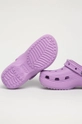 Pantofle Crocs Classic Platform Clog fialová