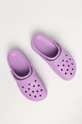 фиолетовой Шлепанцы Crocs Classic Platform Clog