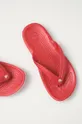 czerwony Crocs Japonki Crocband Flip