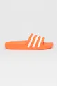 oranžová Šľapky adidas FY8096 Dámsky