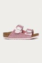 Birkenstock - Klapki dziecięce Arizona różowy 1018865