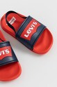 Levi's Klapki dziecięce VPOL0062SPOOLMINI czerwony SS21