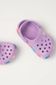 фиолетовой Детские шлепанцы Crocs