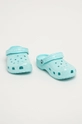 Детские шлепанцы Crocs голубой