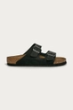 fekete Birkenstock nubuk papucs Arizona Férfi