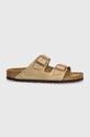 Шльопанці з нубуку Birkenstock Arizona 352201 коричневий AA00